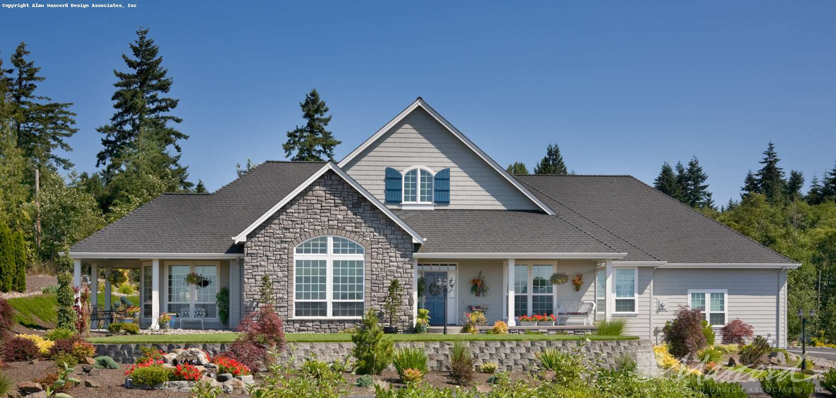 Mascord House Plan B1232: The Garrett