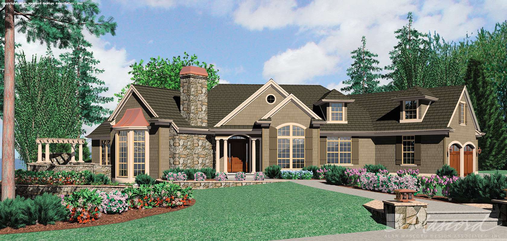 Mascord House Plan 1233: The Cainsville