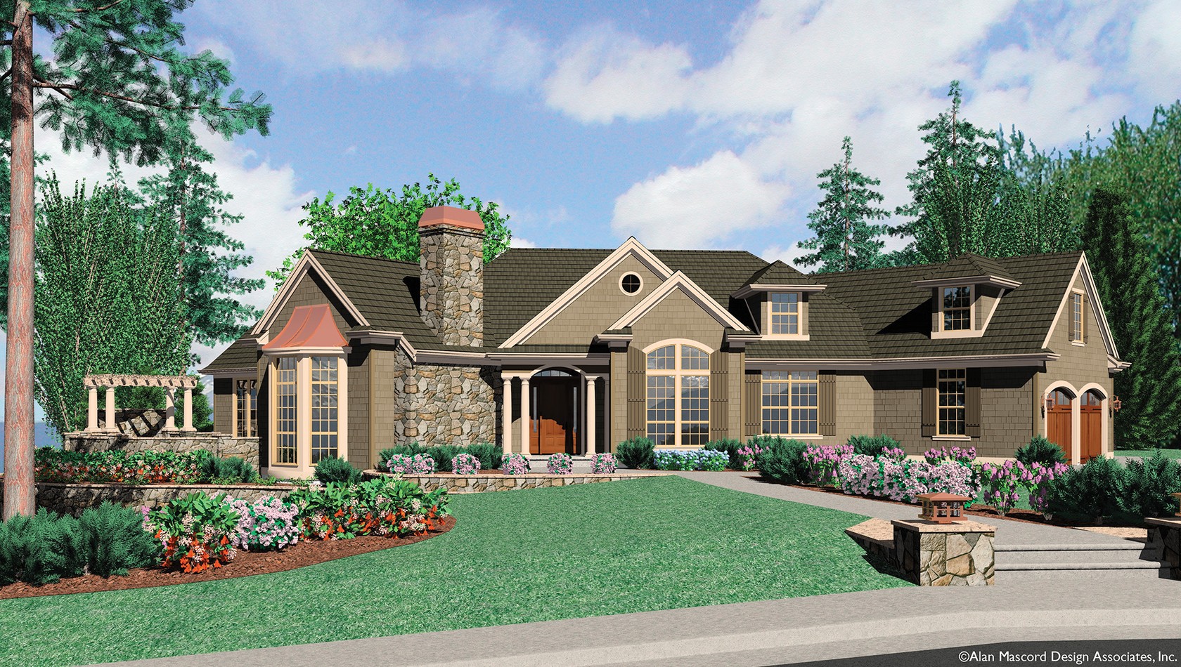 Mascord House Plan 1233: The Cainsville