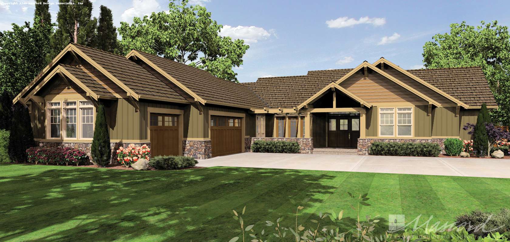 Mascord House Plan 1235: The Broderick