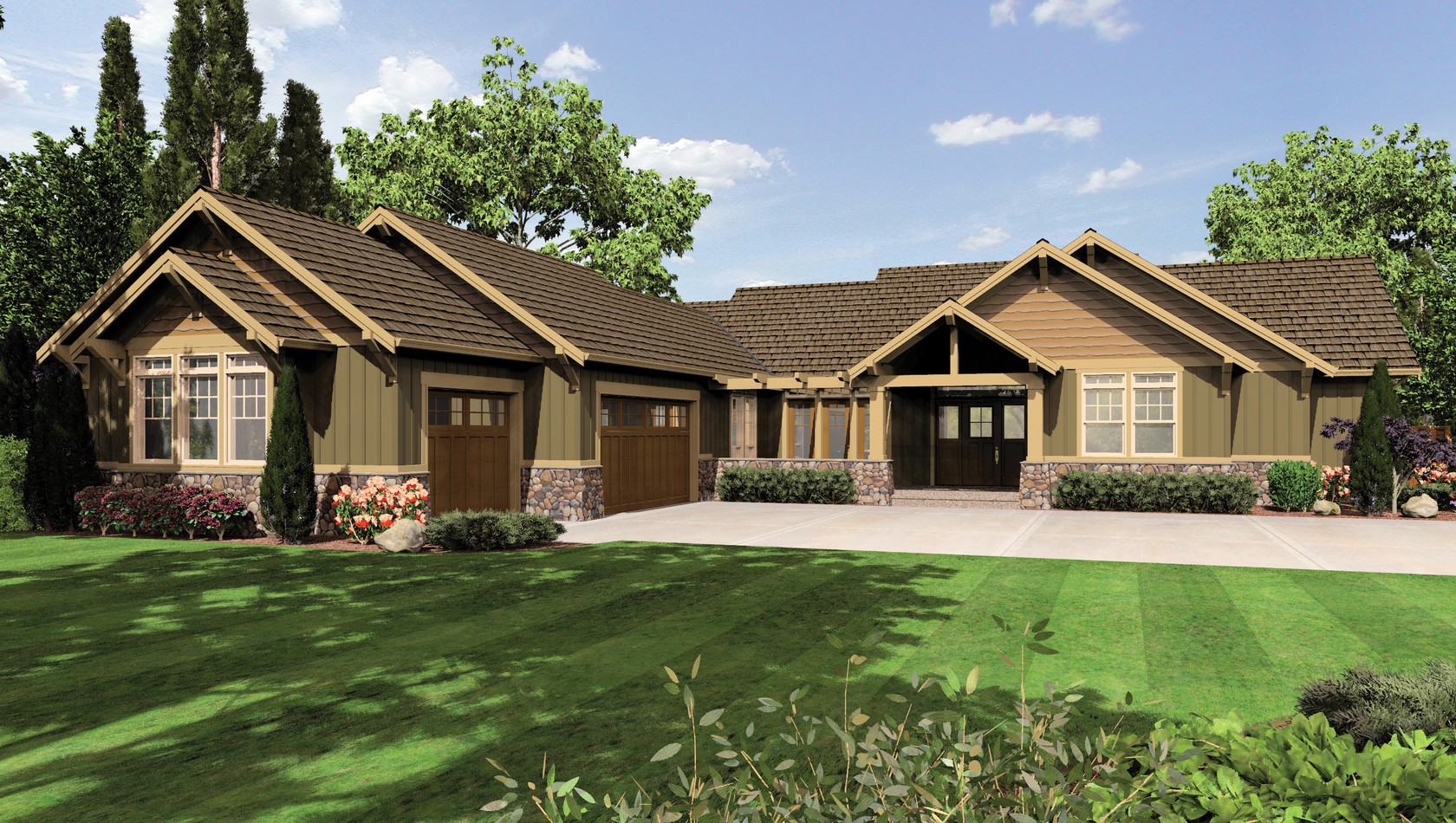 Mascord House Plan 1235: The Broderick