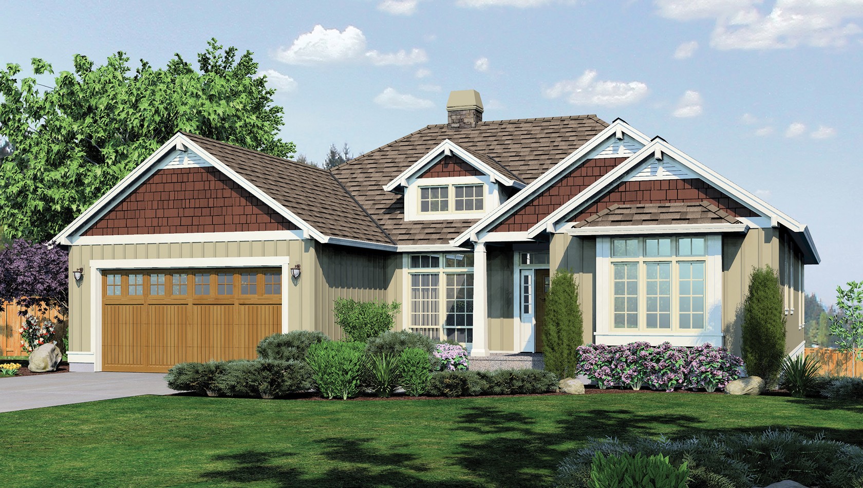 Main image for house plan 1236: The Linden