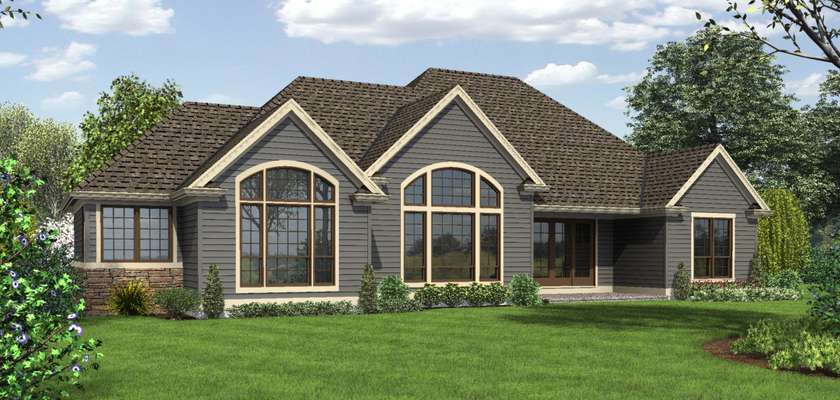 Craftsman House Plan 1239 The Bridgeview: 2638 Sqft, 3 Beds, 3.1 Baths