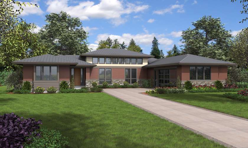 Mascord House Plan 1240B: The Mapleview