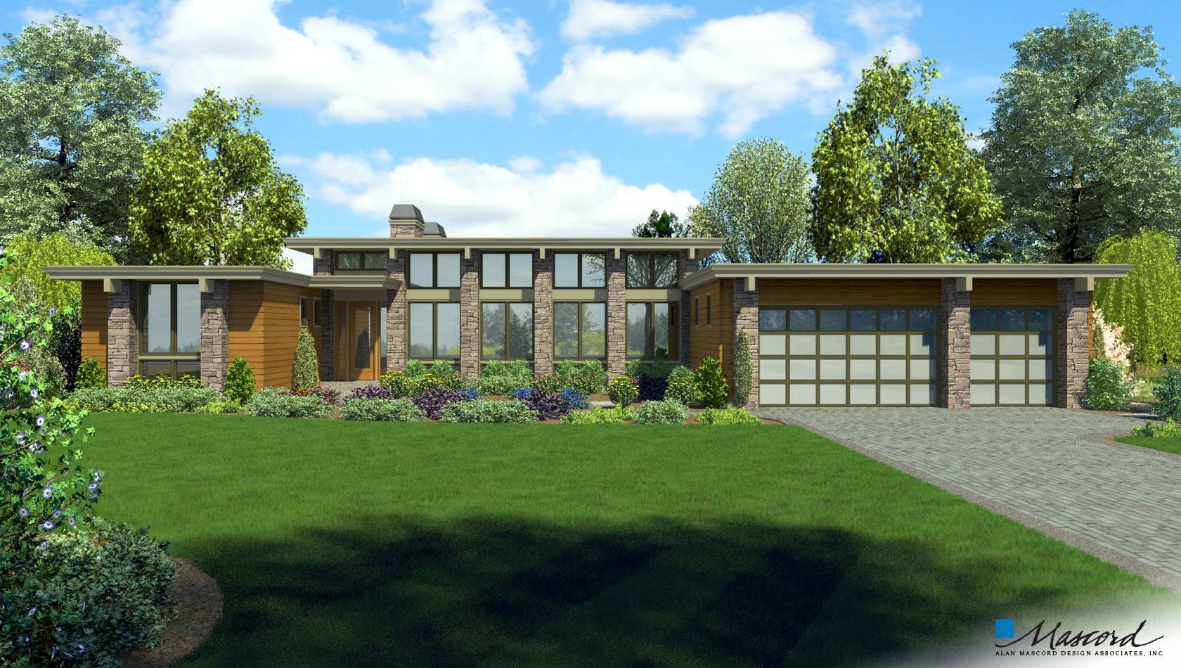 Mascord House Plan 1240C: The Goldsboro