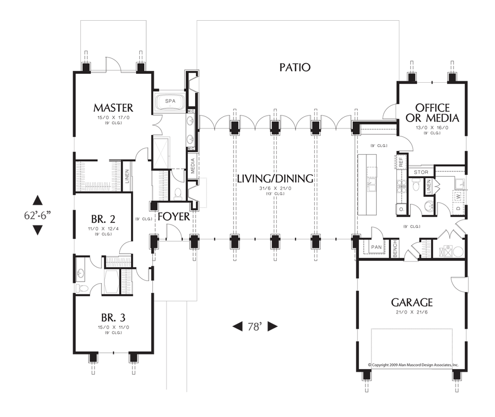 House Plan 1240 The Hampton