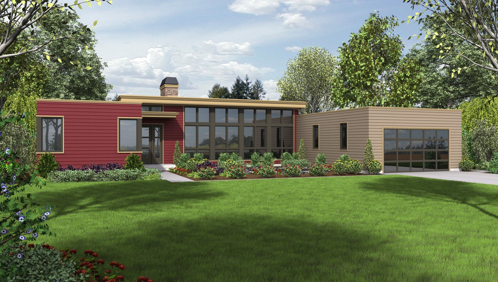 Mascord House Plan B1241: The