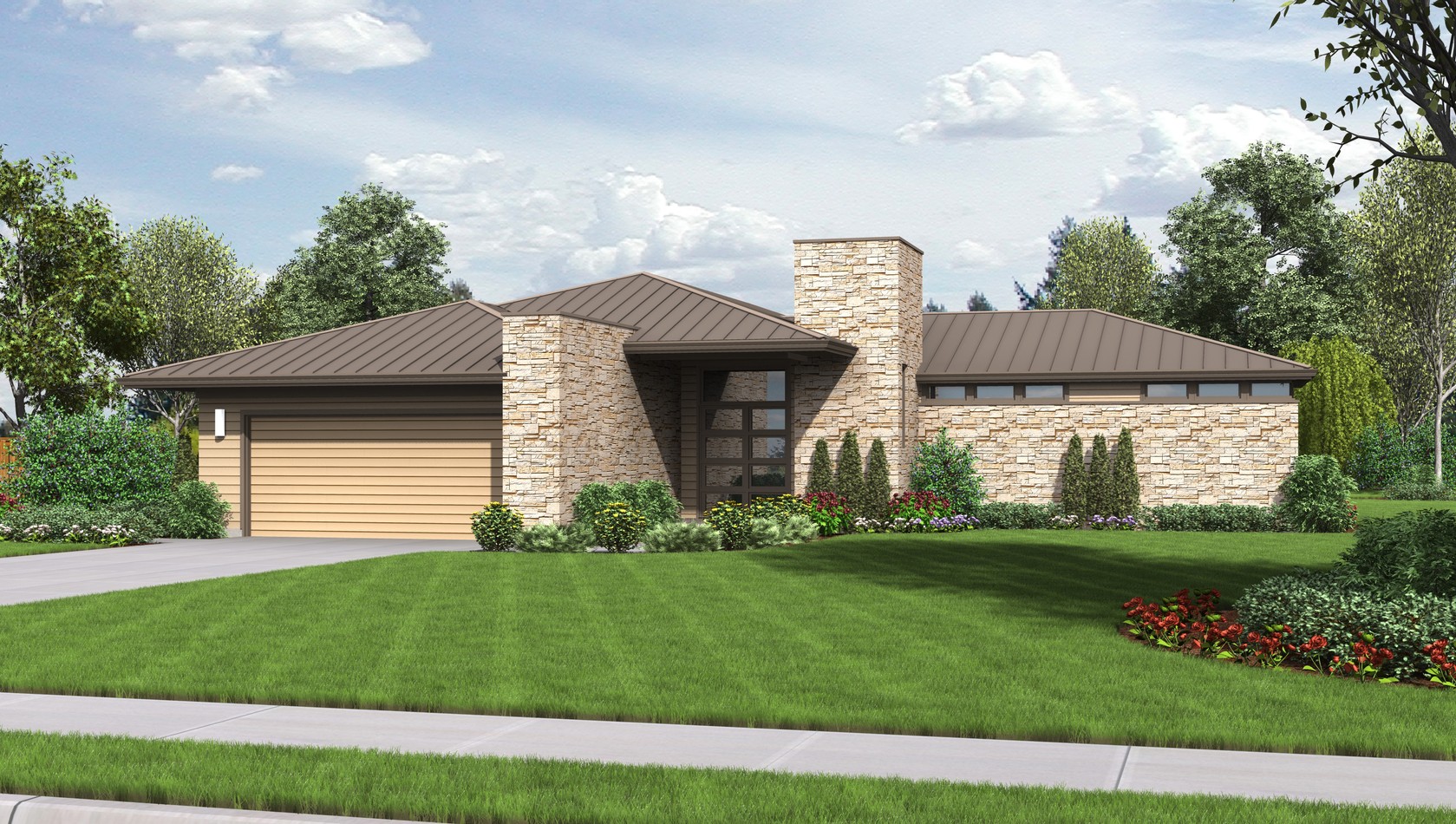 Contemporary House Plan 1246 The Houston: 2159 Sqft, 3 Beds, 2.1 Baths Contemporary House Plan 1246 The Houston: 2159 Sqft, 3 Beds, 2.1 Baths