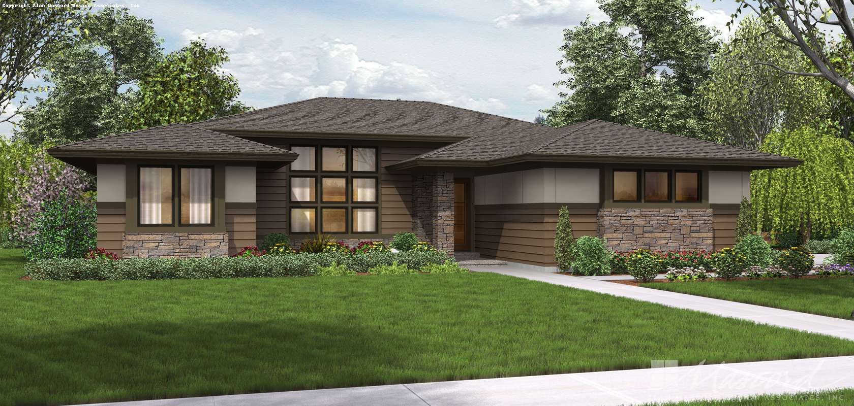 Mascord House Plan B1247: The