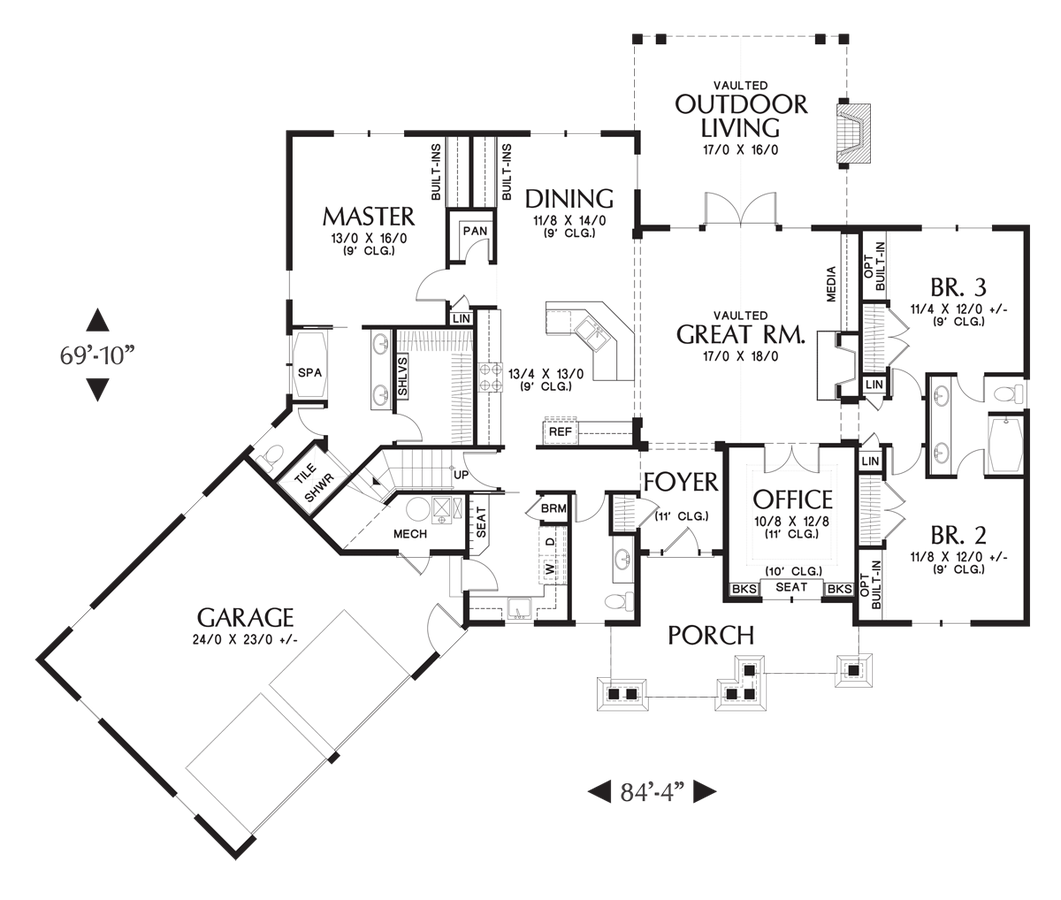 Craftsman House Plan 1248 The Ripley 2233 Sqft 3 Beds 2 1 Baths