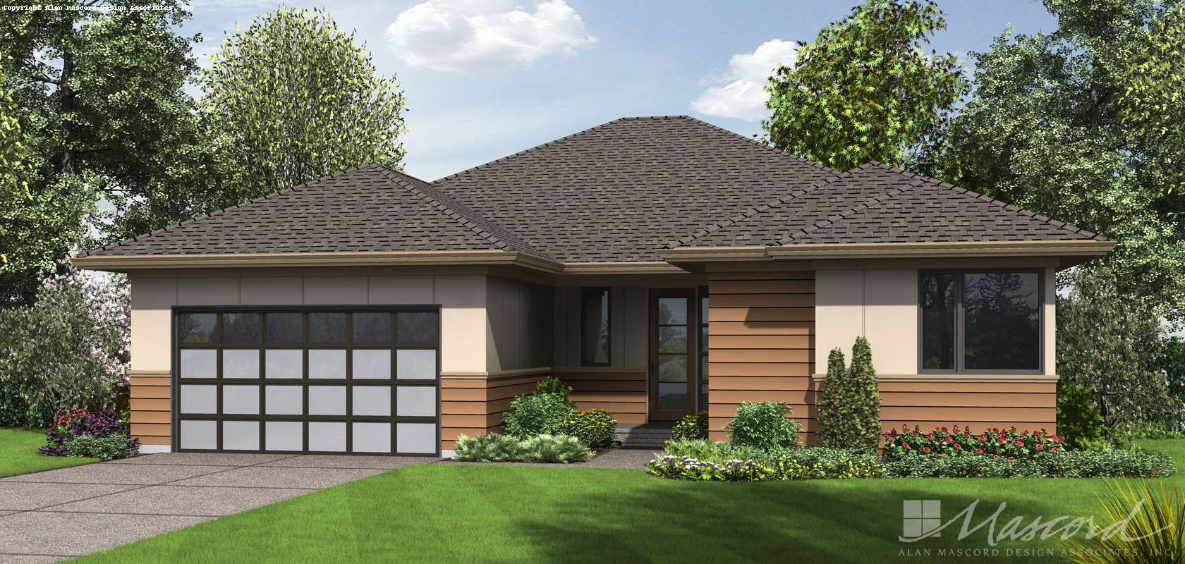 Mascord House Plan 1251: The Kennedy