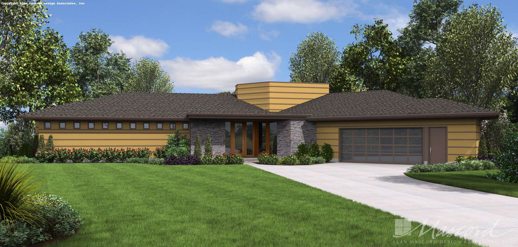 Mascord House Plan 1252: The Cheatham