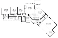 Contemporary House Plan 1252 The Cheatham: 2122 Sqft, 3 Beds, 2.1 Baths