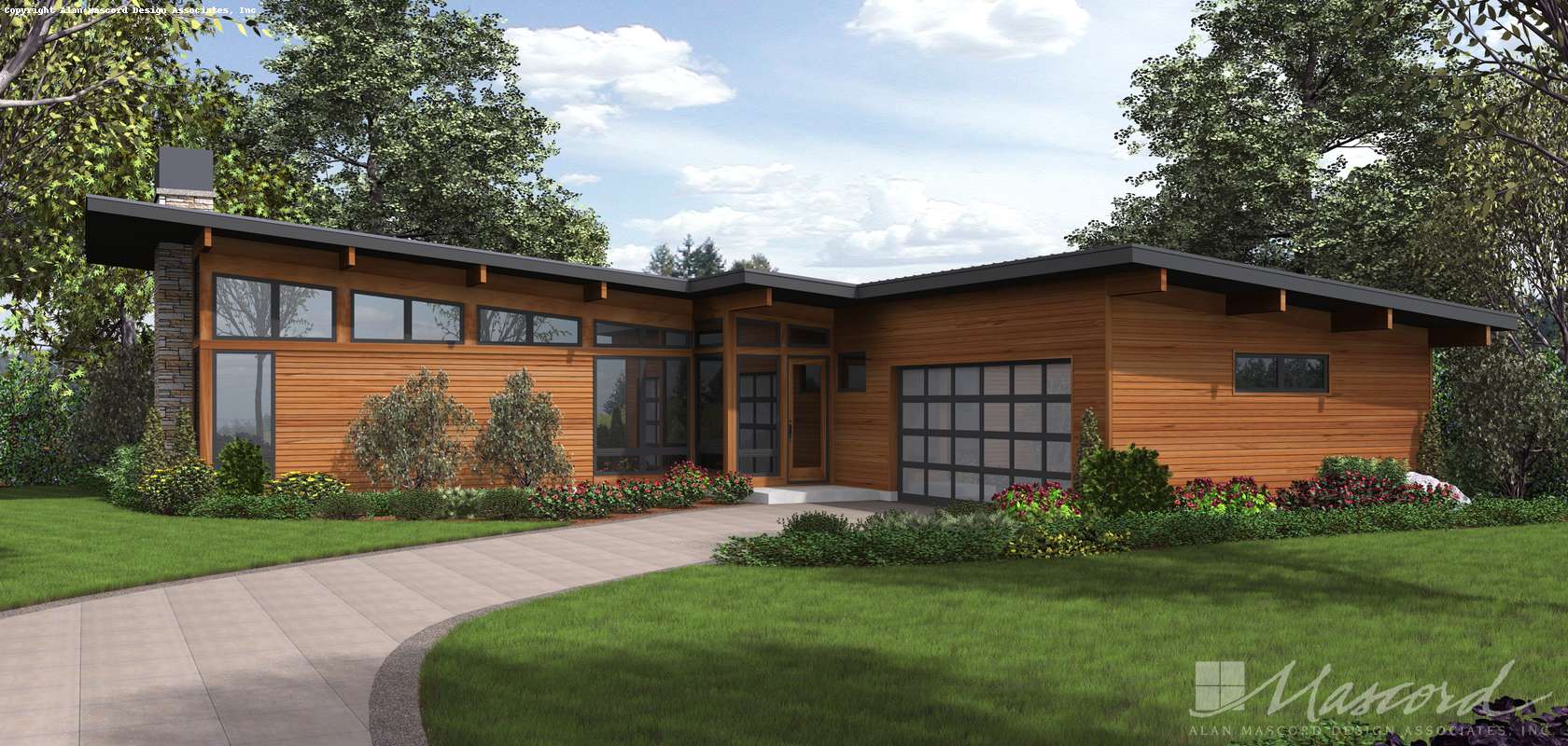 Mascord House Plan B1256: The