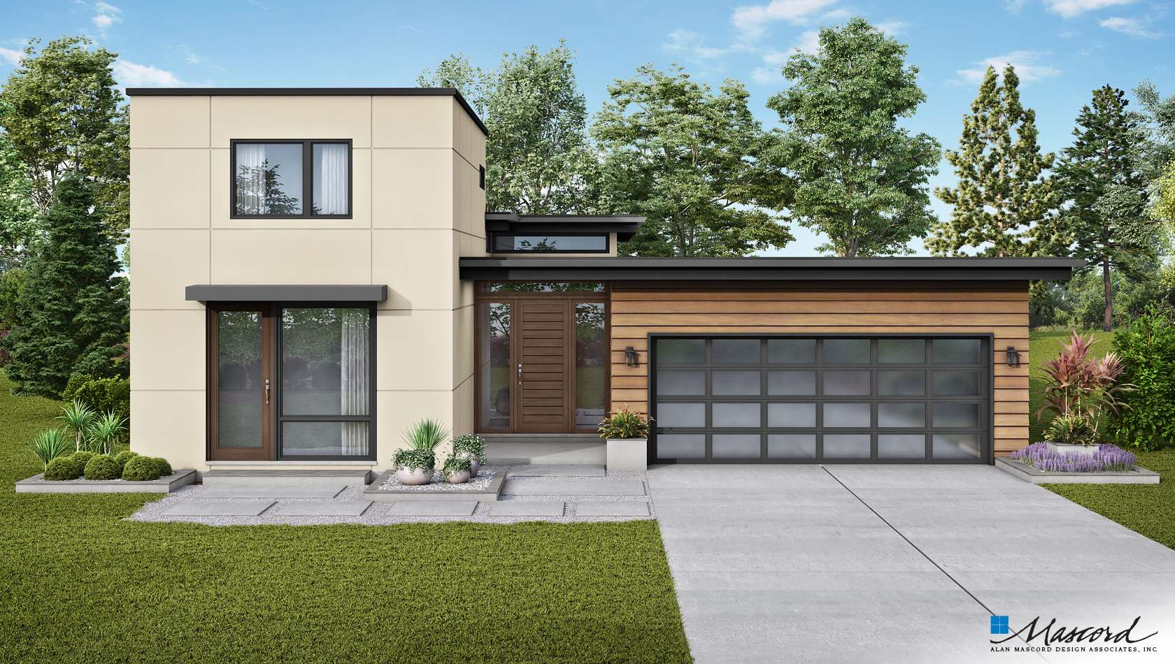 Mascord House Plan 1260: The Alameda North