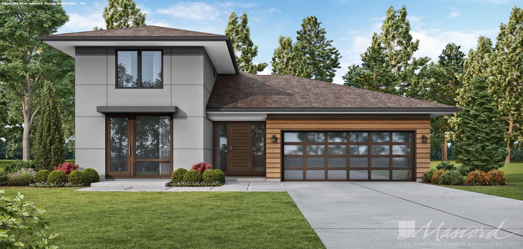 Mascord House Plan 1260A: The Alameda South