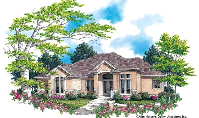 Mascord House Plan 1312A: The Damstrom