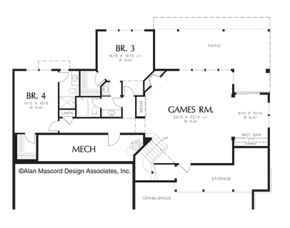 House Plan 1320A - The Kendrick | Floor Plan Details