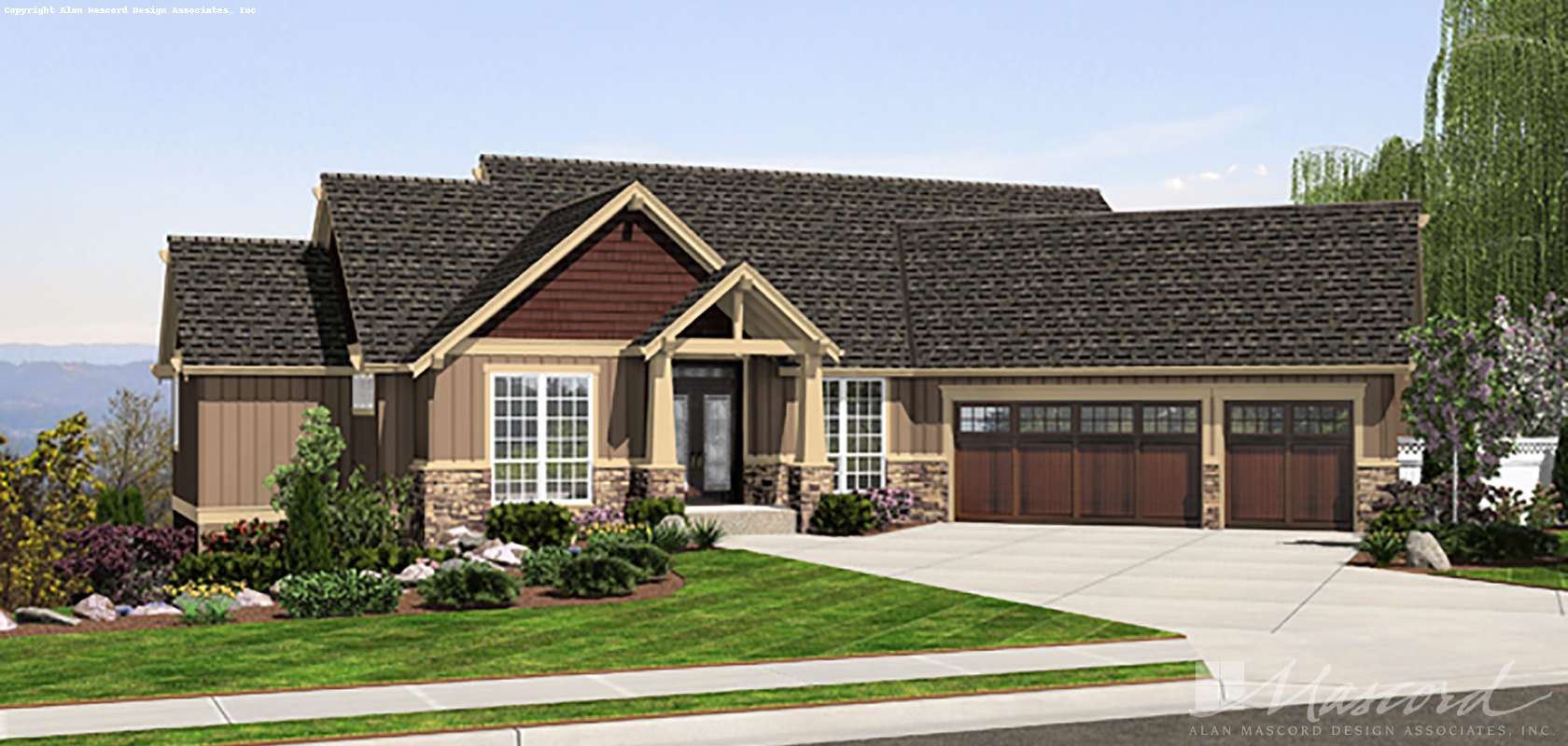 Mascord House Plan 1323: The Paysholme