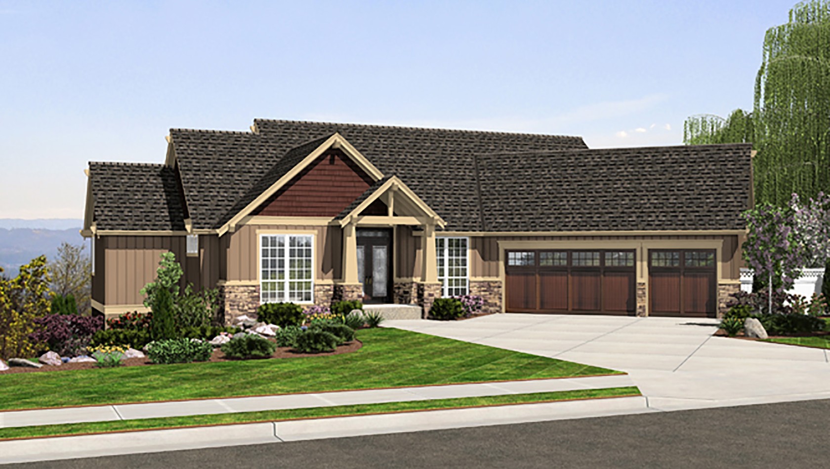 Main image for house plan 1323: The Paysholme