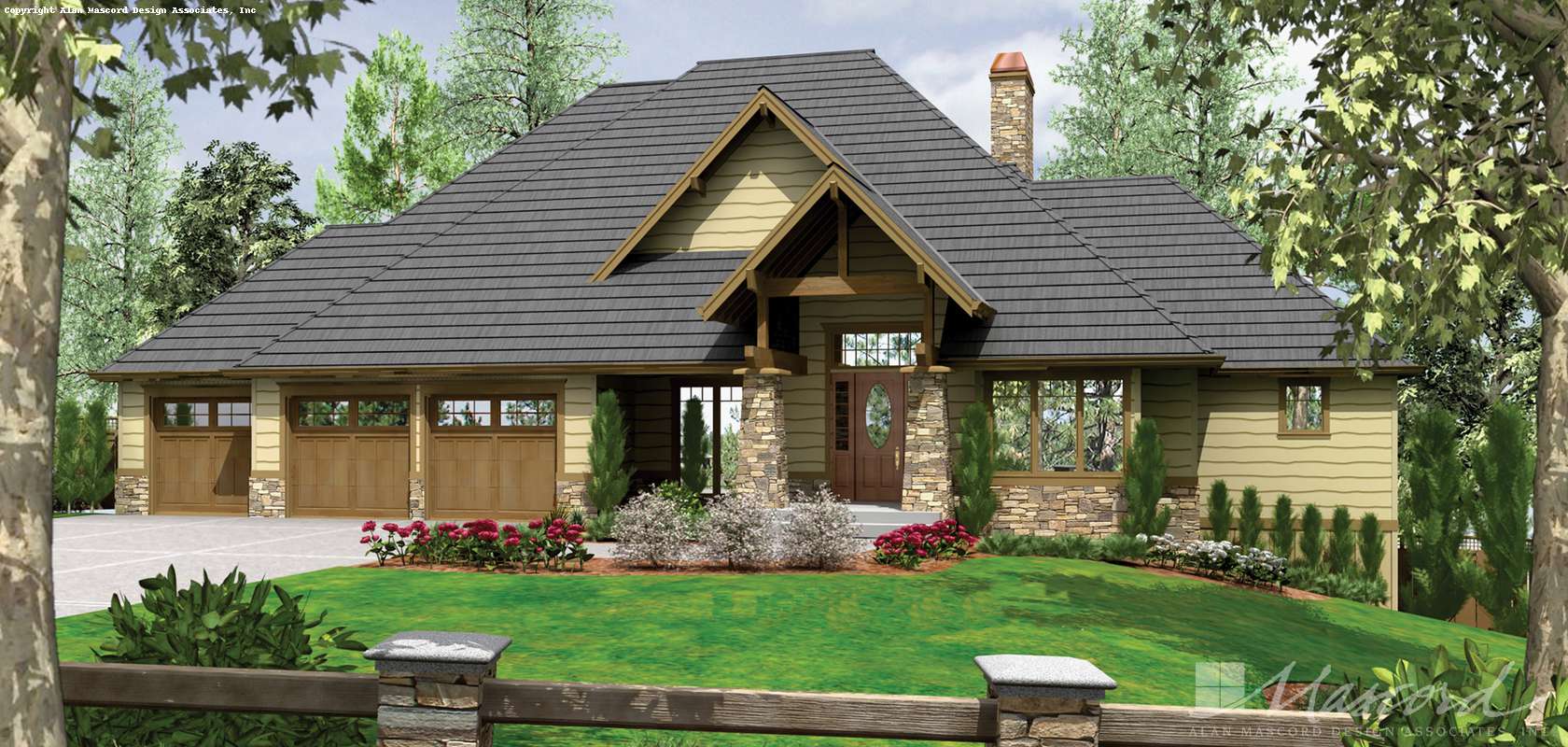 Mascord House Plan 1324: The Lenhart