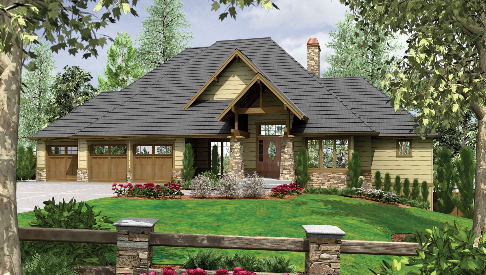 Mascord House Plan 1324: The Lenhart