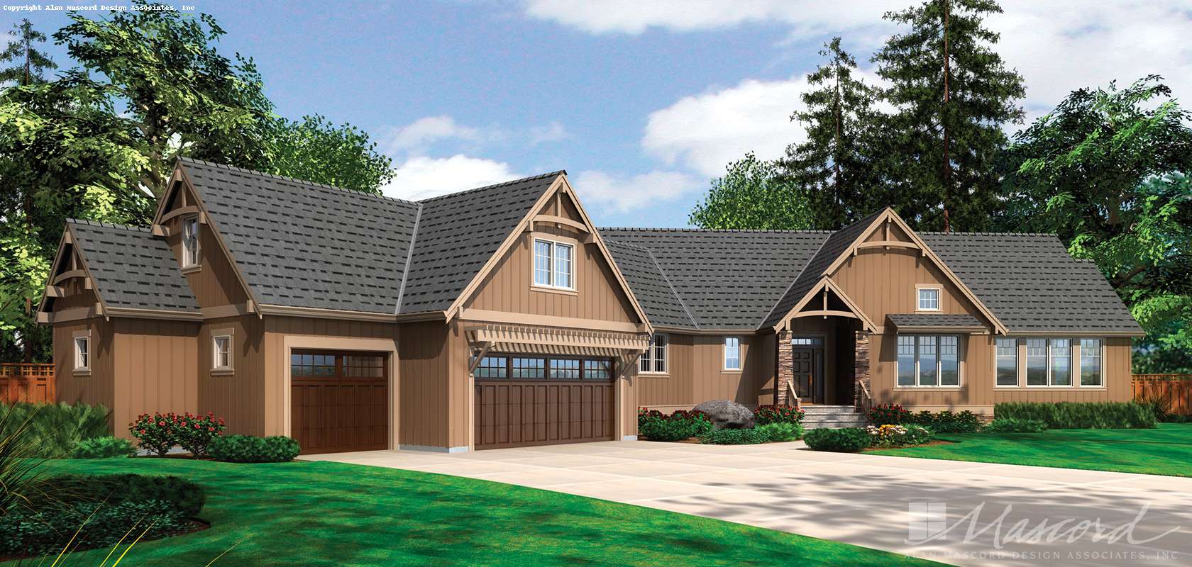 Mascord House Plan 1325: The Amberg