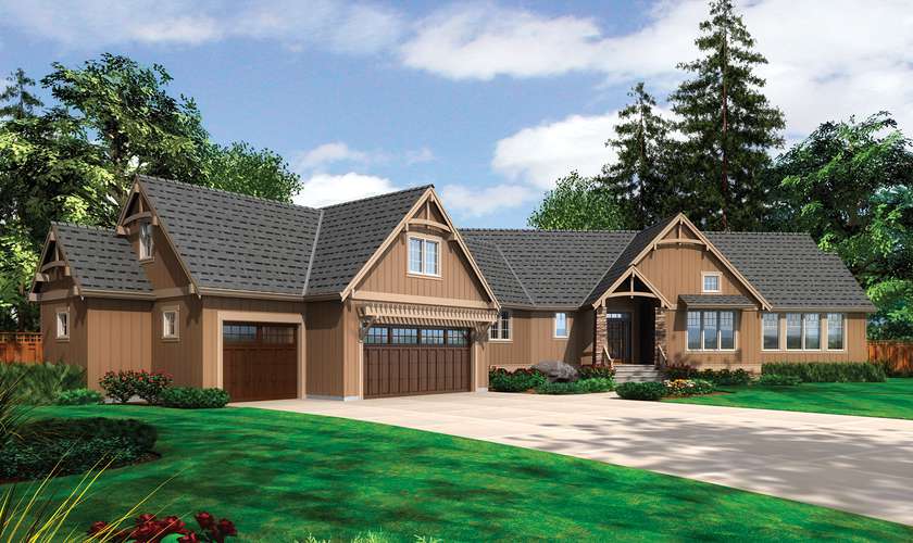 Craftsman House Plan 1325 The Amberg 2918 Sqft, 3 Beds, 2.1 Baths