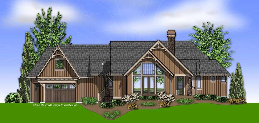 Craftsman House Plan 1325 The Amberg: 2918 Sqft, 3 Beds, 2.1 Baths