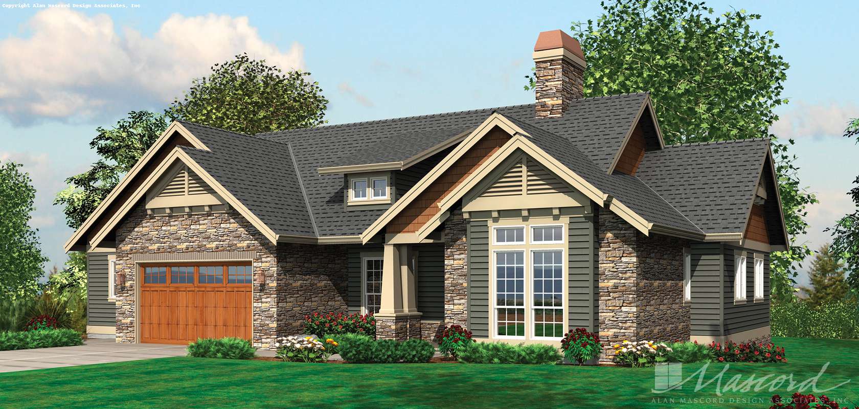 Mascord House Plan 1326: The Mensing