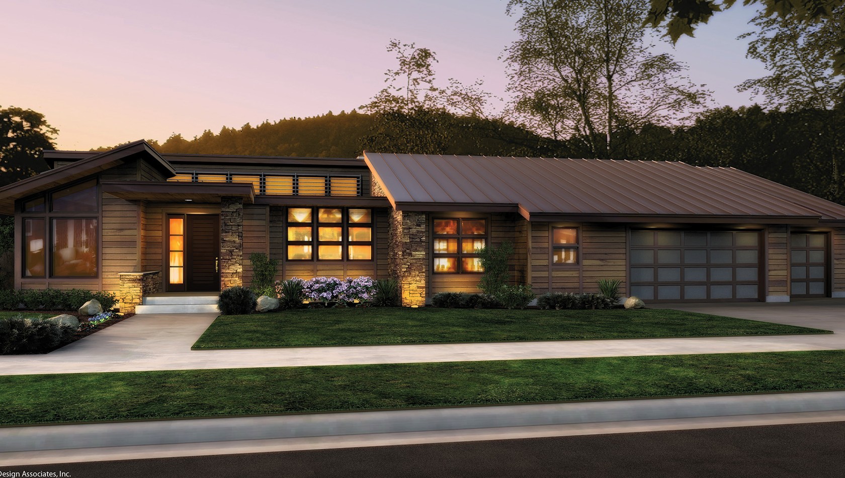 Main image for house plan 1327: The Mercer