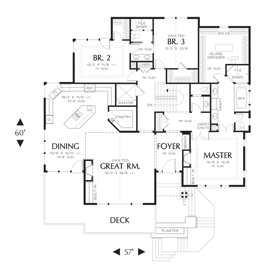 Craftsman House  Plan  1328 The Gibson 3137 Sqft 3 Beds 3 