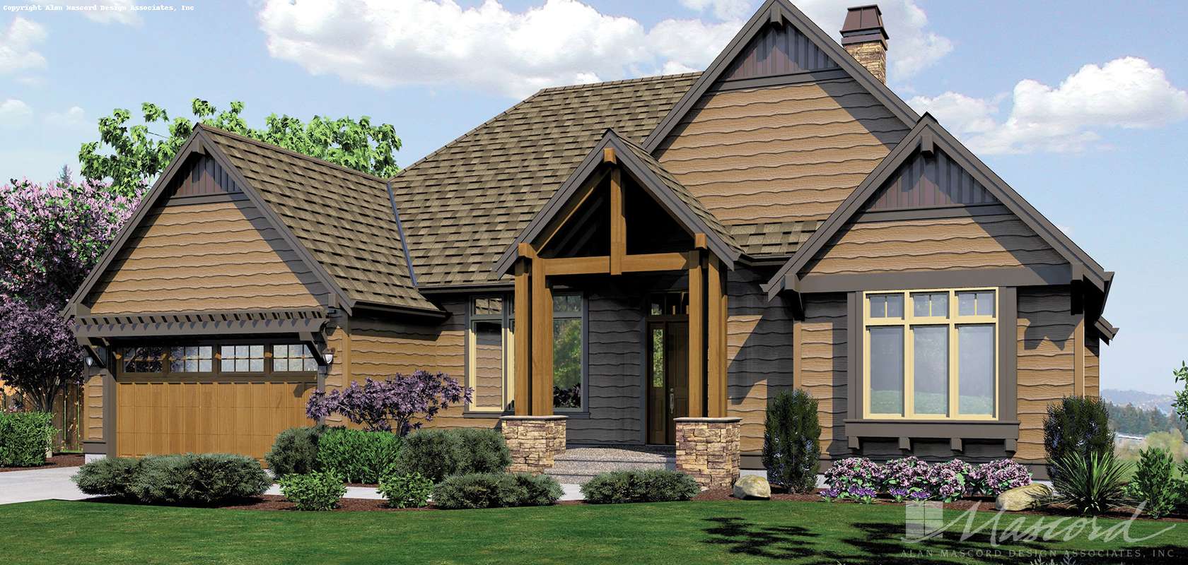 Mascord House Plan 1329: The Sycamore