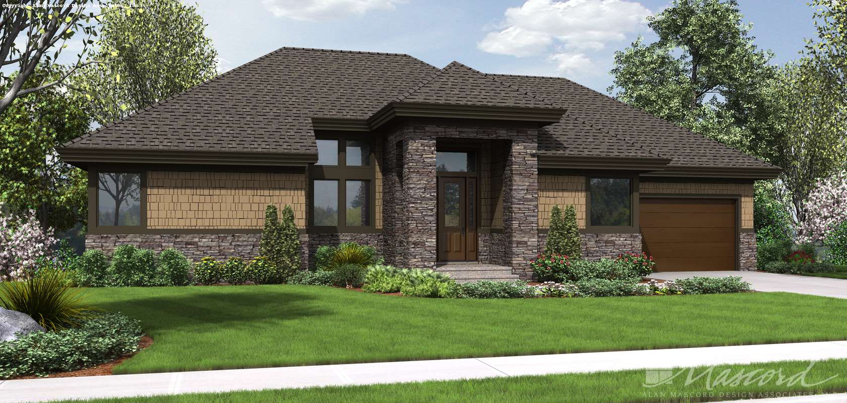 Mascord House Plan 1332: The Thompson