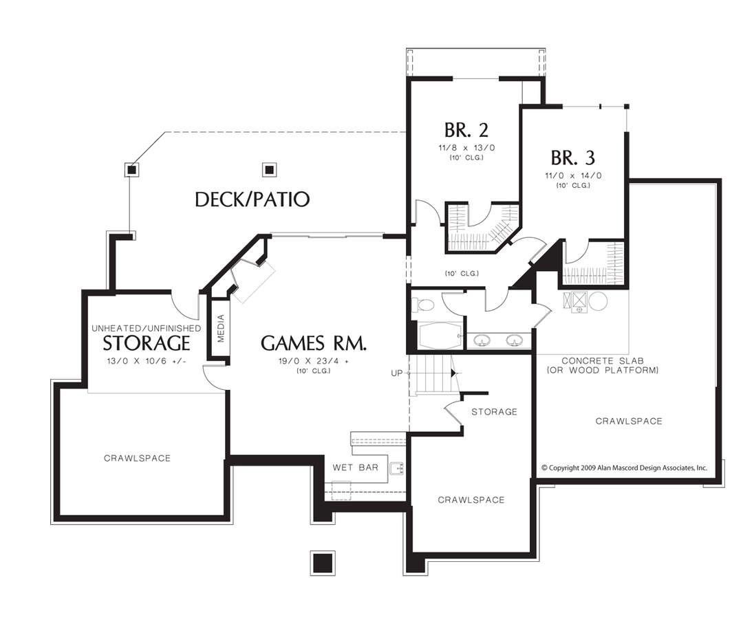 Mascord House Plan 1332 - The Thompson Mascord House Plan 1332 - The Thompson