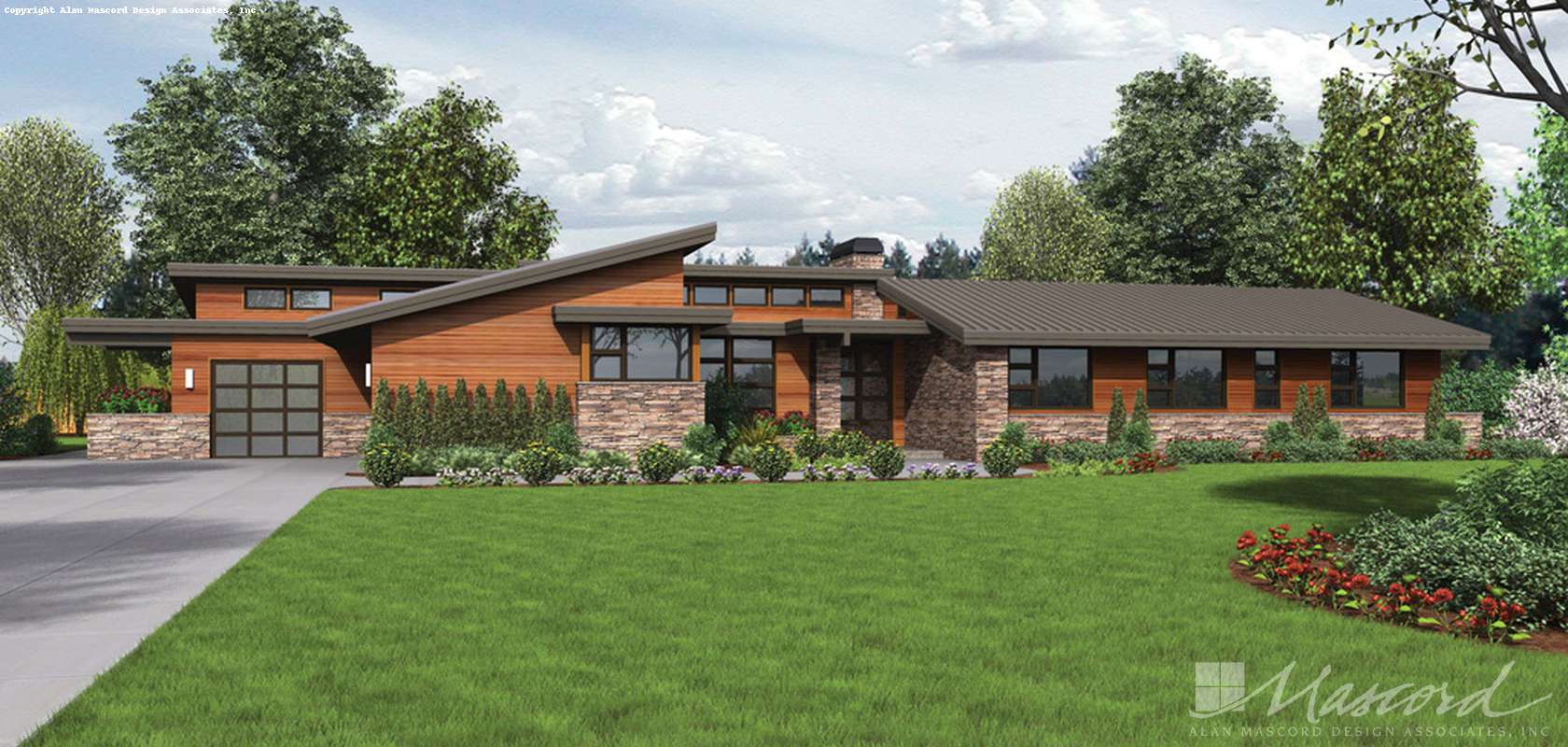 Mascord House Plan 1333: The Broadway