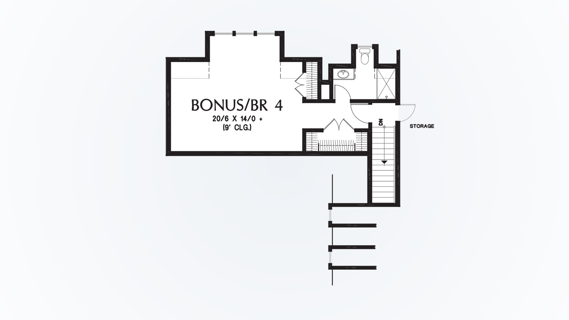 Mascord House Plan 1334 The Cherbourg