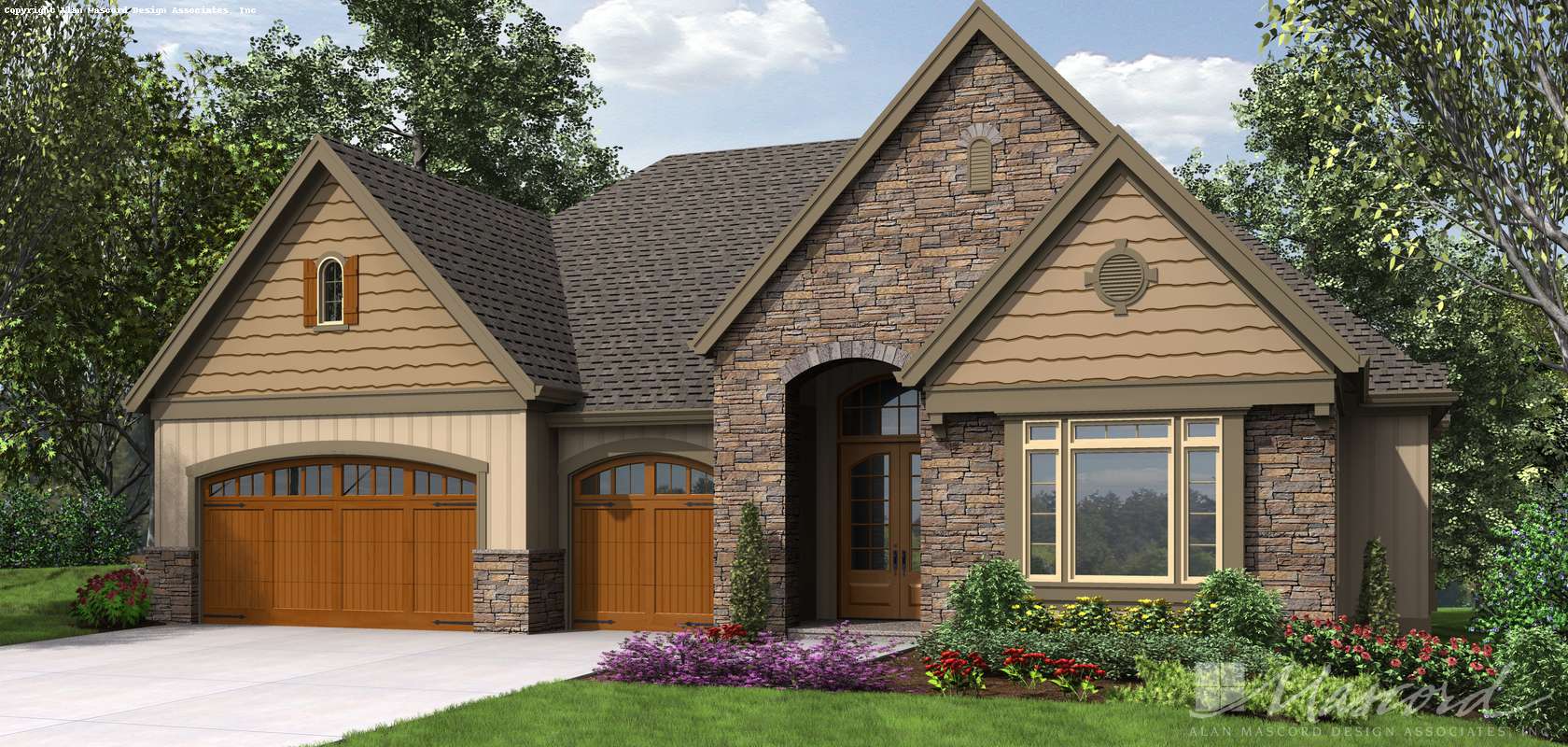Mascord House Plan 1337: The Ashwood