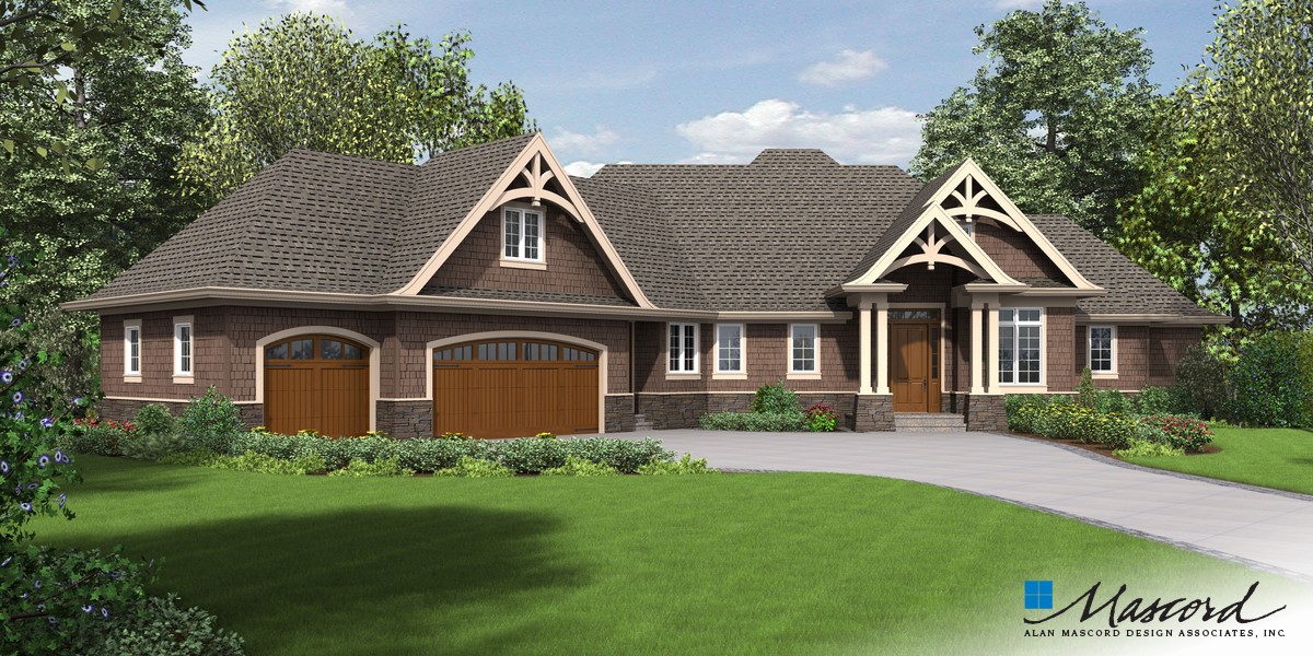 Mascord House Plan 1340 The Copperfield