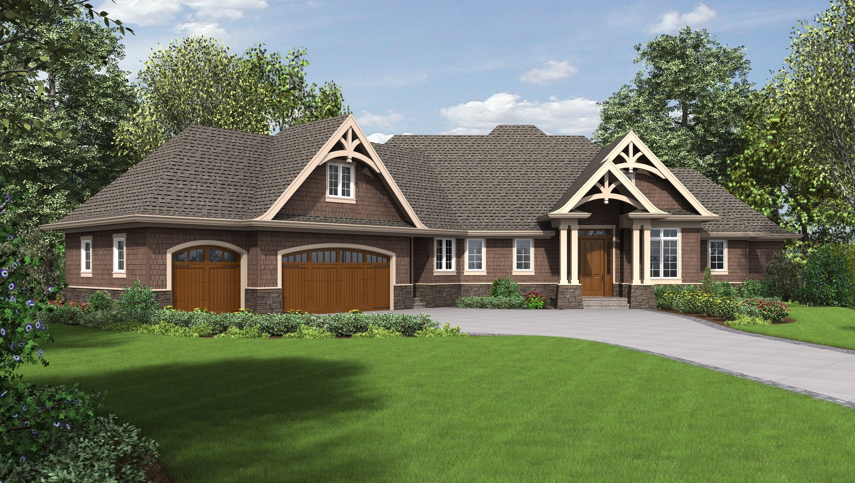 Main image for house plan 1340: The Copperfield