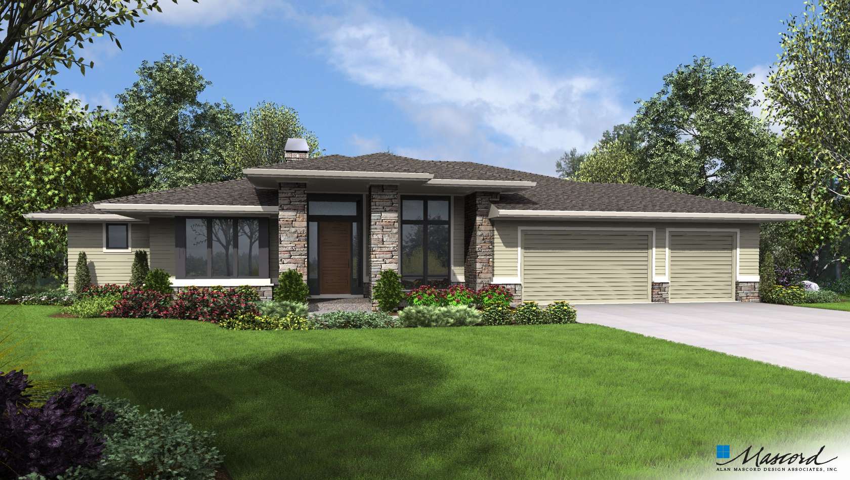 Main image for house plan 1346: The Trenton