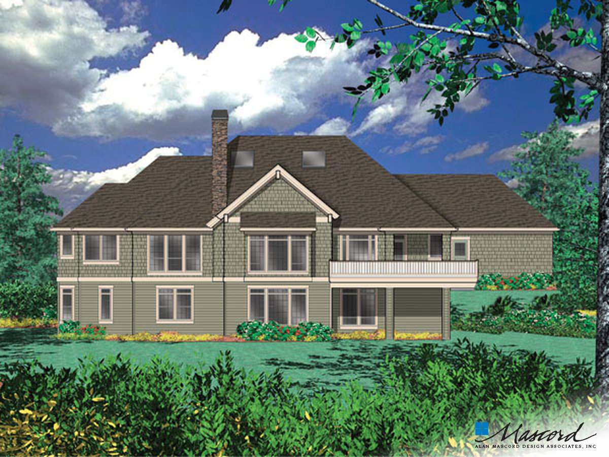 Craftsman House Plan 1406 The Holdsworth: 4435 Sqft, 3 Beds, 2.1 Baths