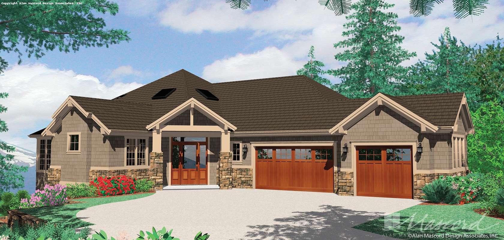 Craftsman House Plan 1409 The Kellenberg: 5949 Sqft, 4 Beds, 4.3 Baths