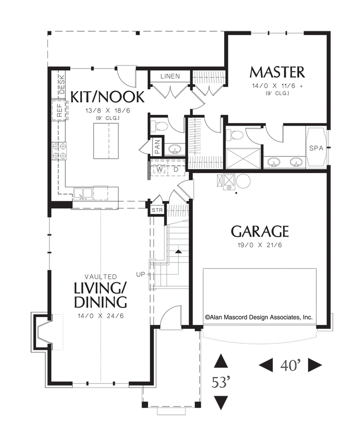 Cottage House Plan 21102A The Marshall 1761 Sqft, 3 Beds