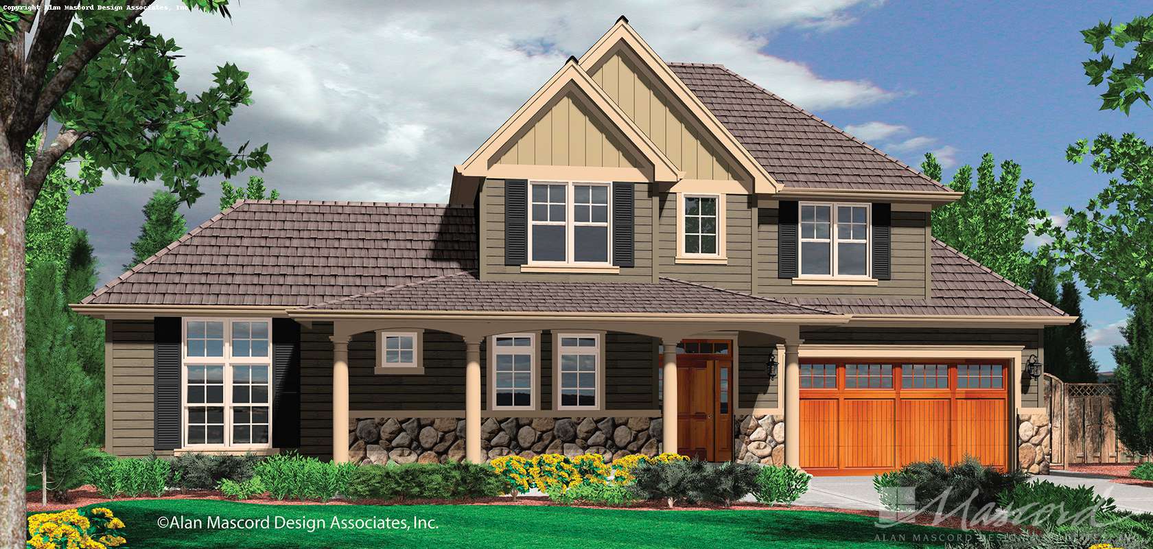 Mascord House Plan B21104A: The
