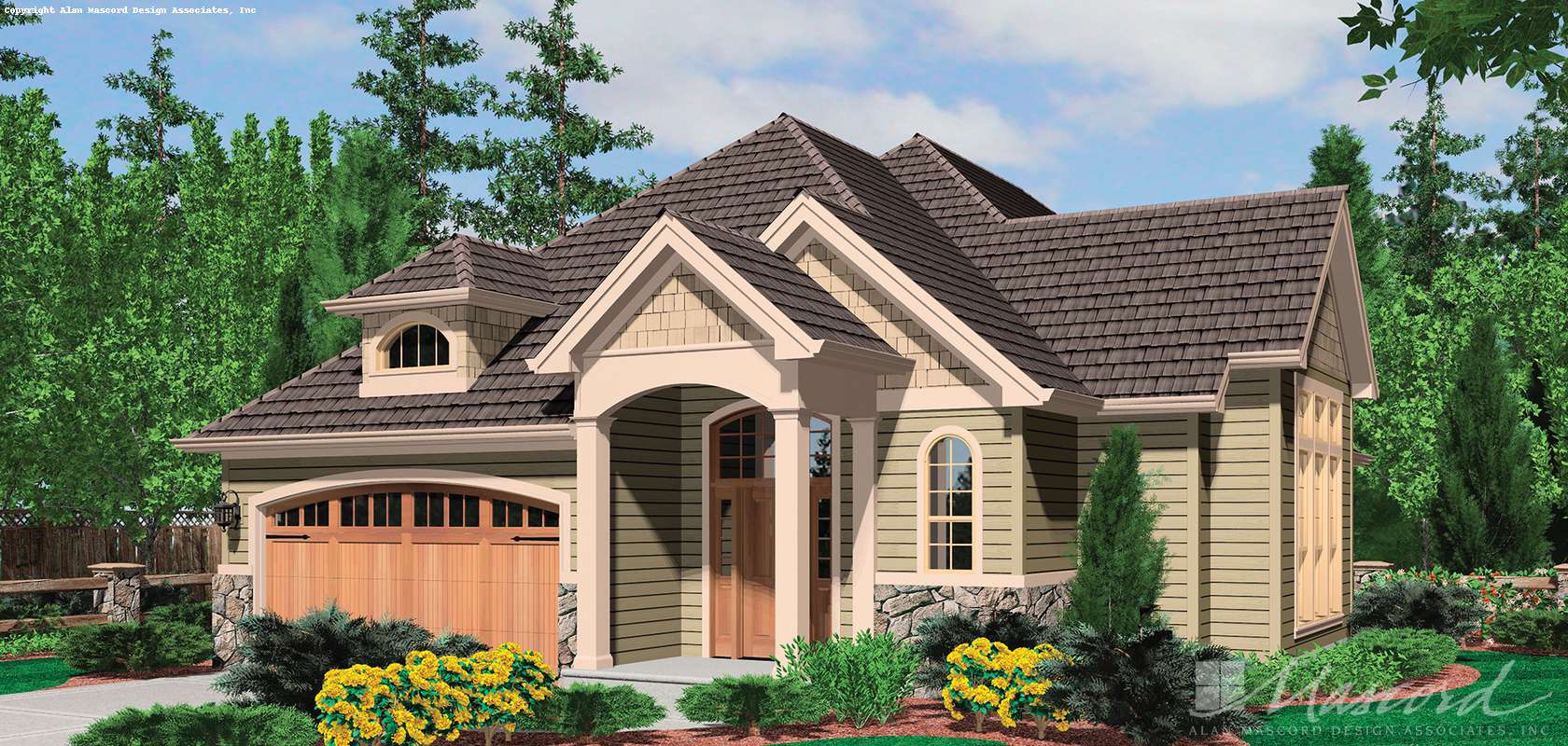 Mascord House Plan B21106: The Richmond
