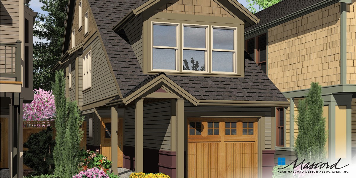 Mascord House Plan 21108 The Wedgewood