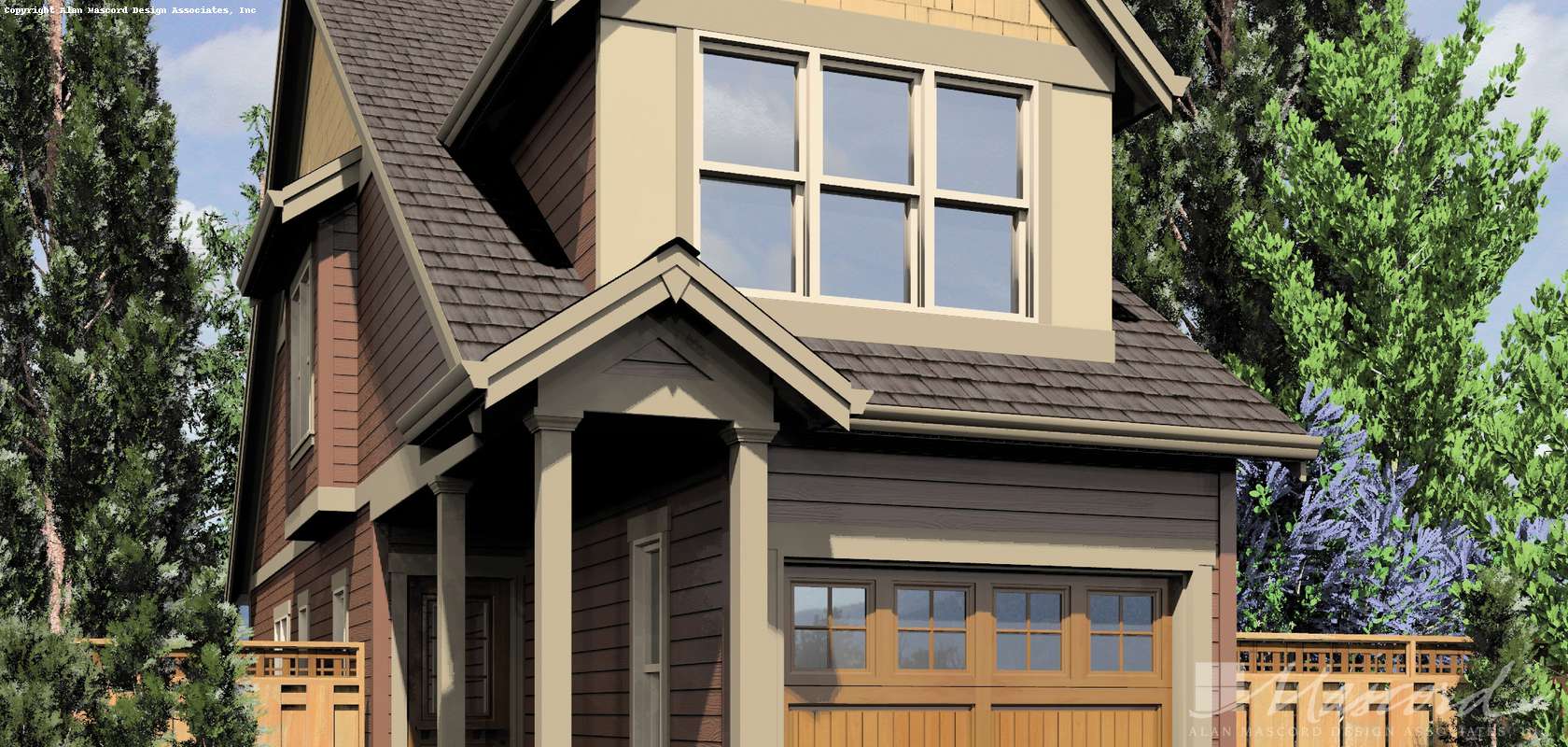 Mascord House Plan 21109: The Blairstown