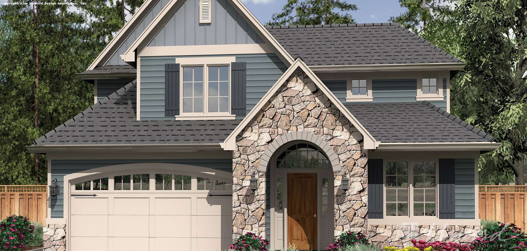 Mascord House Plan B21111: The Brumley