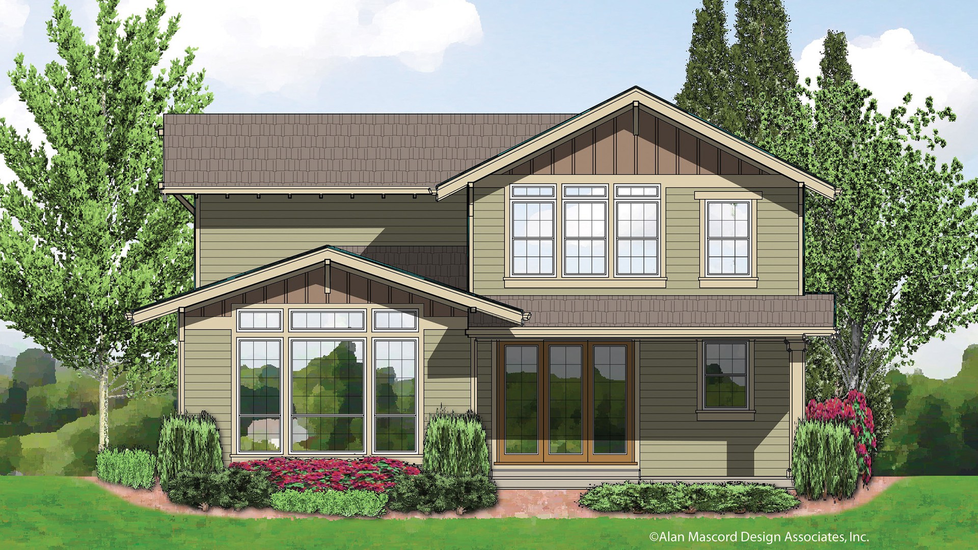 Craftsman House Plan 21111A The Brentwood 2002 Sqft 3 Beds 2 1 Baths